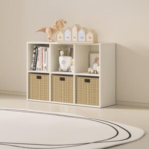 Wooden Cube Storage Cabinet