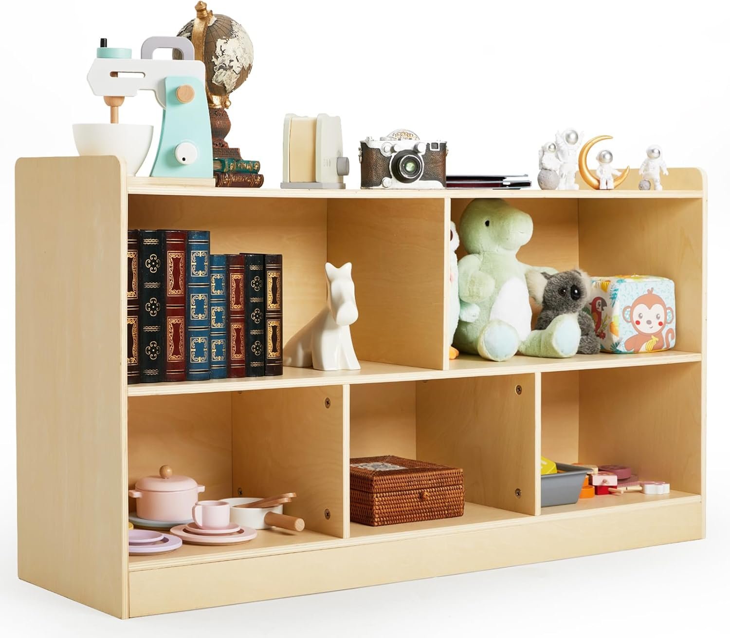 Wooden Toy Storage Rack - Image 2